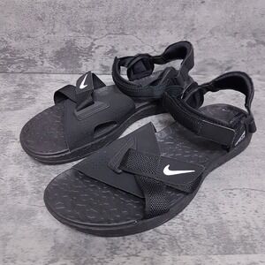 NIKE Air ACG Deschutz+ Sandals Mens 14 Womens 15 Black‎ Grey Fog